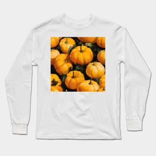 Pumpkin Pattern 16 Long Sleeve T-Shirt